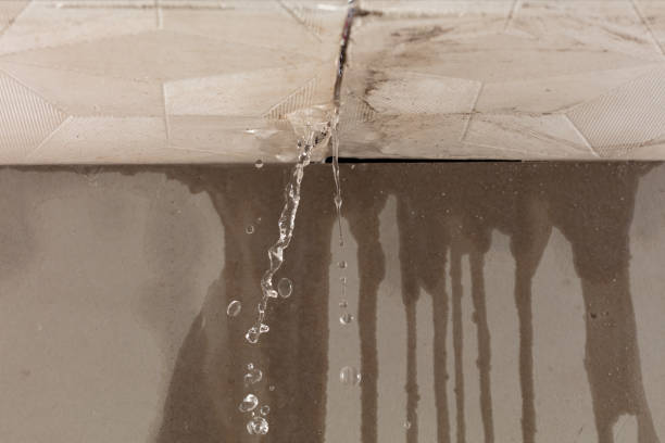 Professional Burst Pipe Cleanup technician working in Oswego, KS